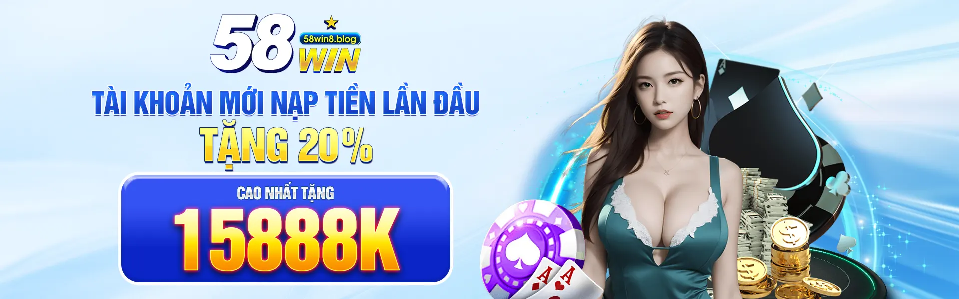 58win banner tặng nạp lần đầu
